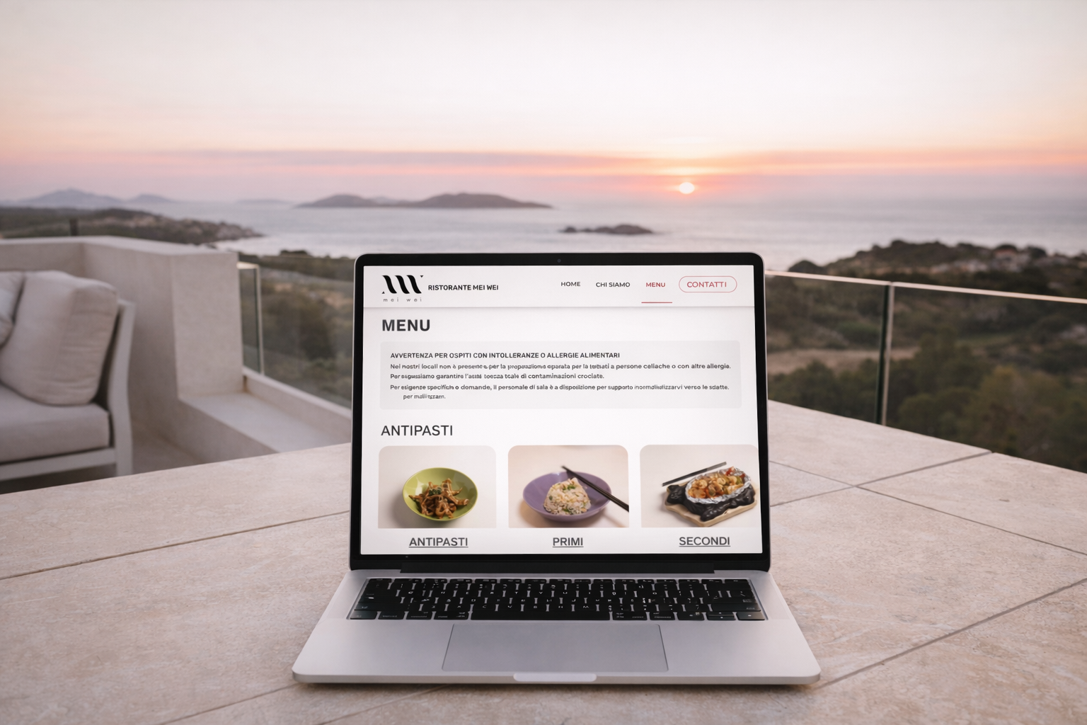 Mei Wei — hospitality Shopify
